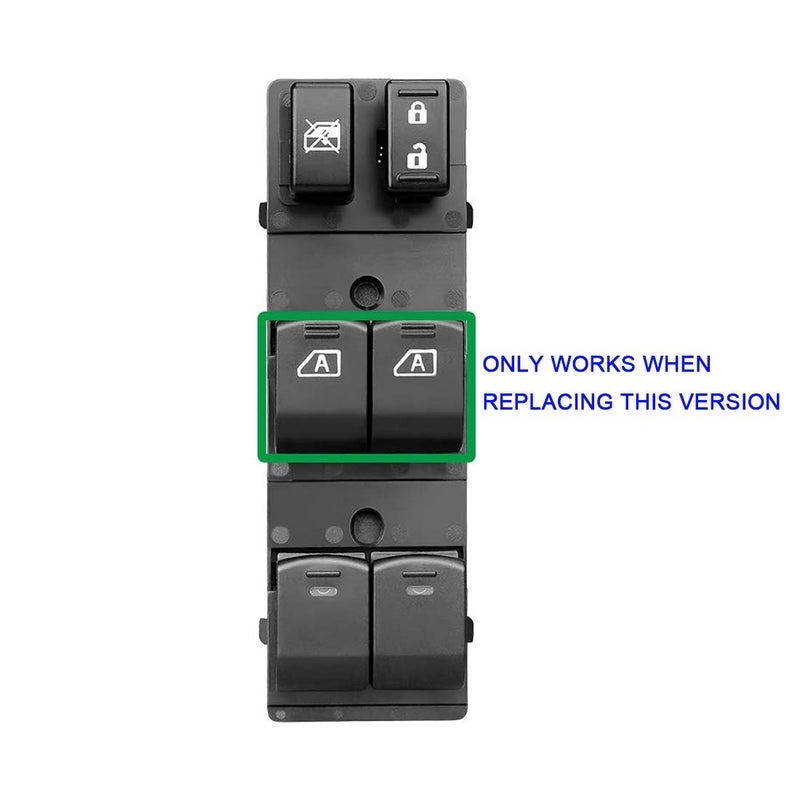 Ameetaa Front Driver Side Power Window Switch Compatible for 2007-2012 Nissan Altima Replace# 25401ZN50B, 25401ZN50C - Image 4
